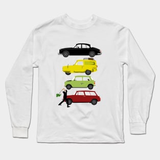 The Car's The Star: Britcoms Long Sleeve T-Shirt